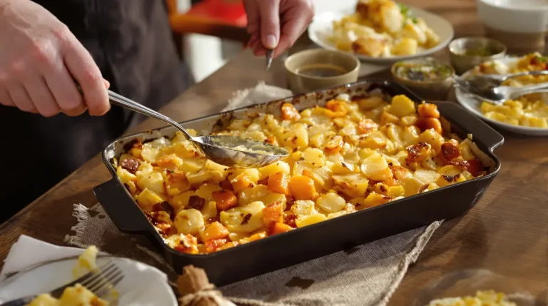 Gratin de pommes de terre, poireaux et carottes : fondant, bien doré et vraiment ultra facile à préparer