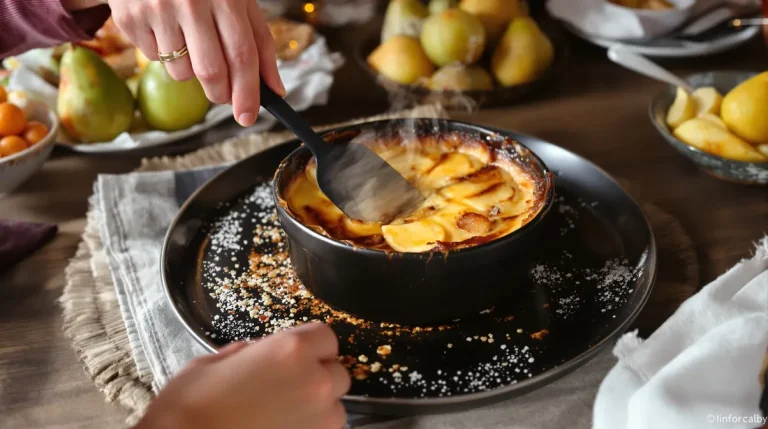 « Je n'ose plus servir d'autres desserts quand j'ai des invités en hiver » : ce clafoutis express a transformé toutes mes fins de repas en famille