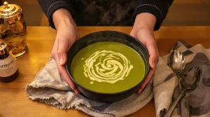 2 ingrédients suffisent pour ce velouté de poireaux parfait en hiver, prêt pour 4 personnes