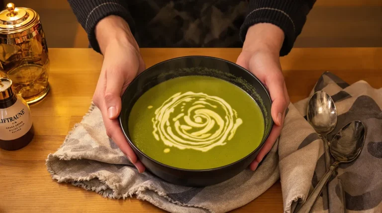 2 ingrédients suffisent pour ce velouté de poireaux parfait en hiver, prêt pour 4 personnes
