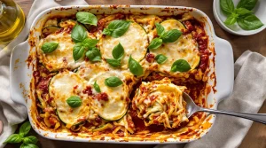 Fini la béchamel : j’ai testé cette sauce express pour des lasagnes de courgettes fondantes, sans eau