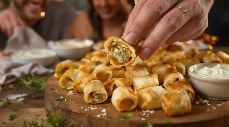 J’ai trouvé l’apéro idéal pour les fêtes : mes roulés à la pâte filo font un carton, prêts en 15 min