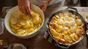 Je ne noie plus mon gratin dauphinois dans la crème : le bon geste le rend délicieusement fondant