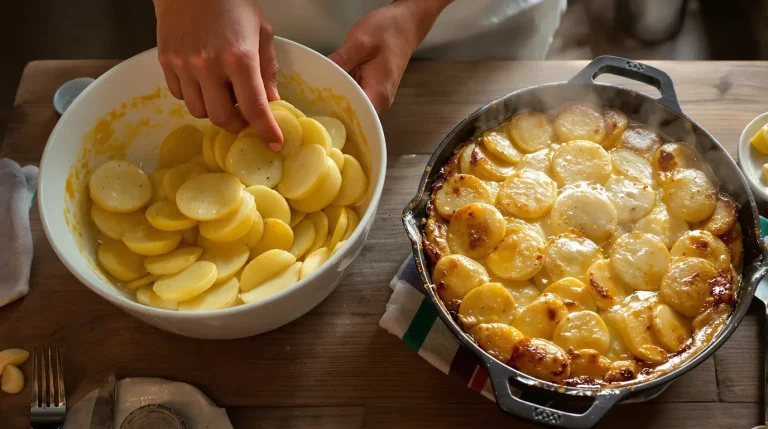 Je ne noie plus mon gratin dauphinois dans la crème : le bon geste le rend délicieusement fondant