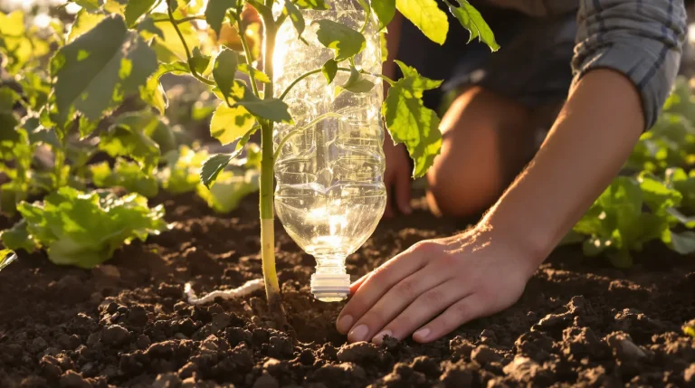 Potager : depuis que j’utilise ces déchets de bouteille, j’arrose moins et les limaces ne reviennent plus